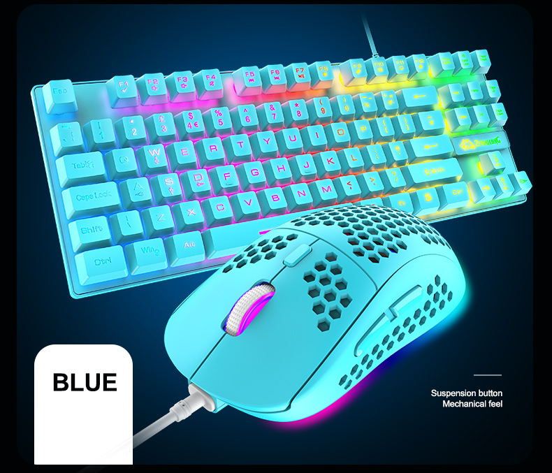 Title 34, T2 Illuminant Gaming-Set Tastatur, Maus, PC Hos...