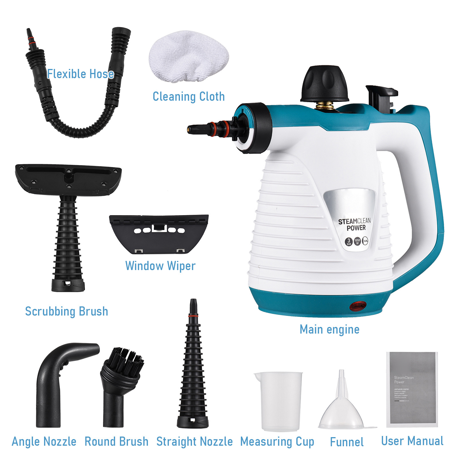 Title 2, Q388 Steam Cleaner Multi-functional Kitchen Dec...