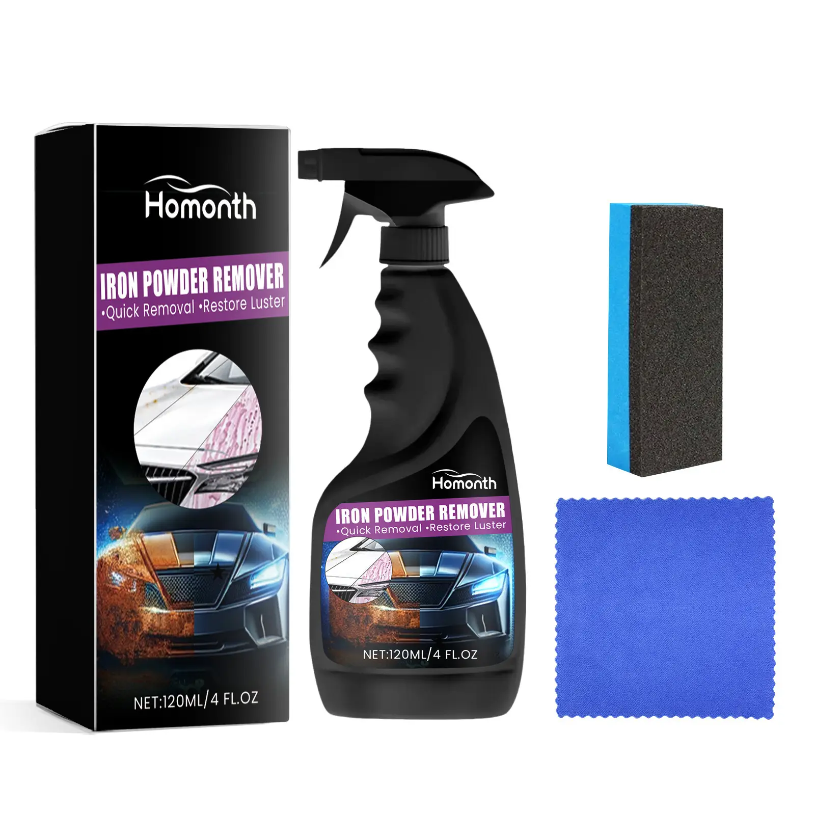 Homonth Car Rust Point Cleaning Agent Spray