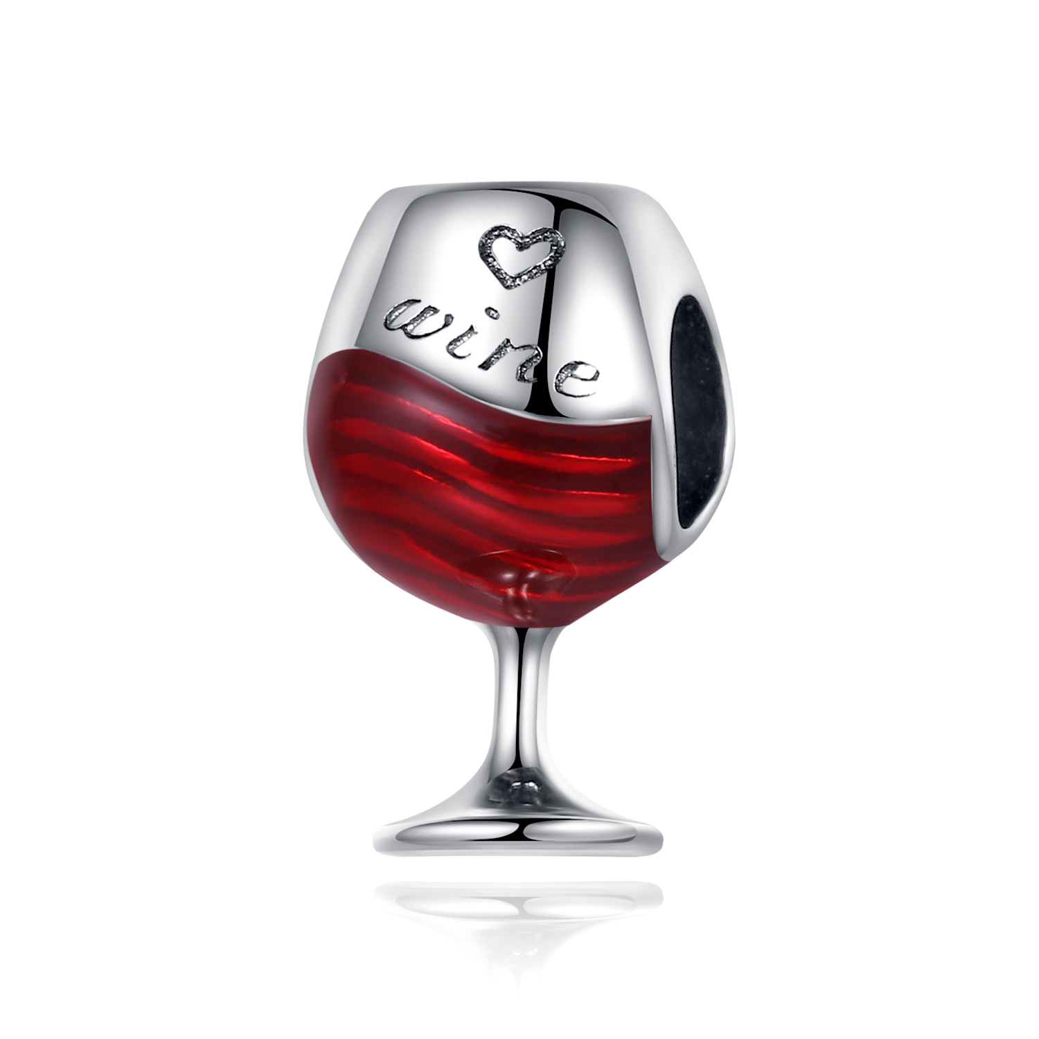 DIY Silver-Plated Food Pendant