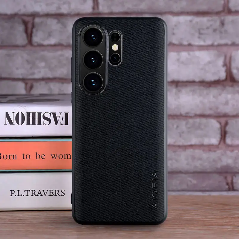 Simple Real Cloth Pattern Phone Case