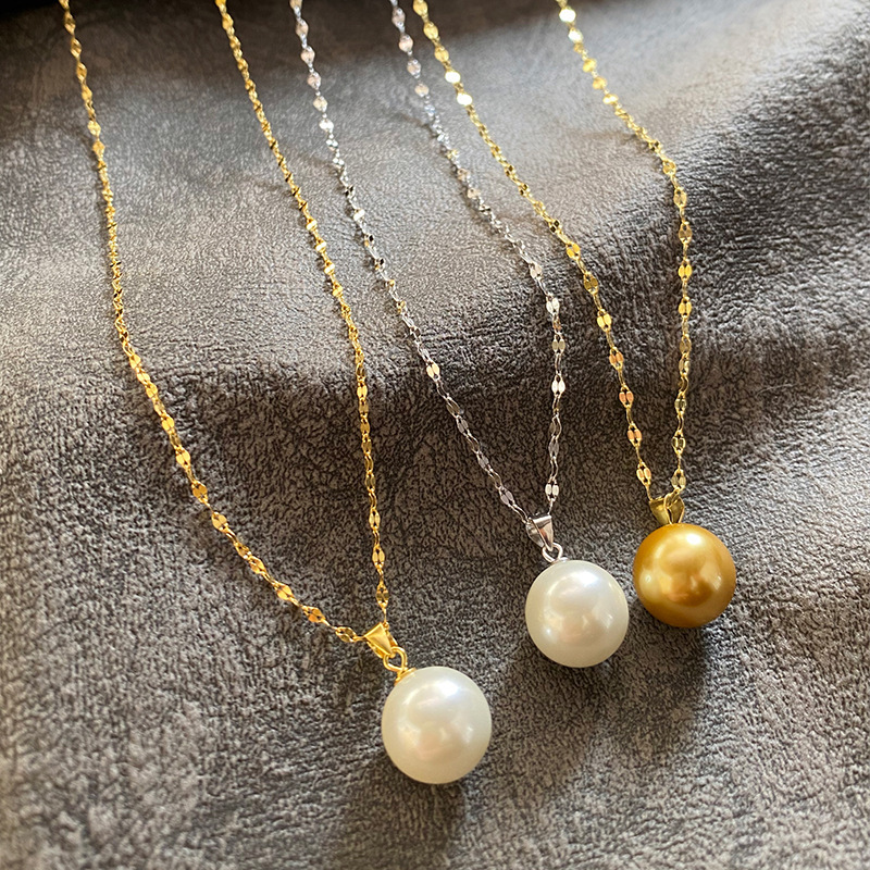 High-end Pearl Necklace Womens Chanel-style Minimalist And Versatile