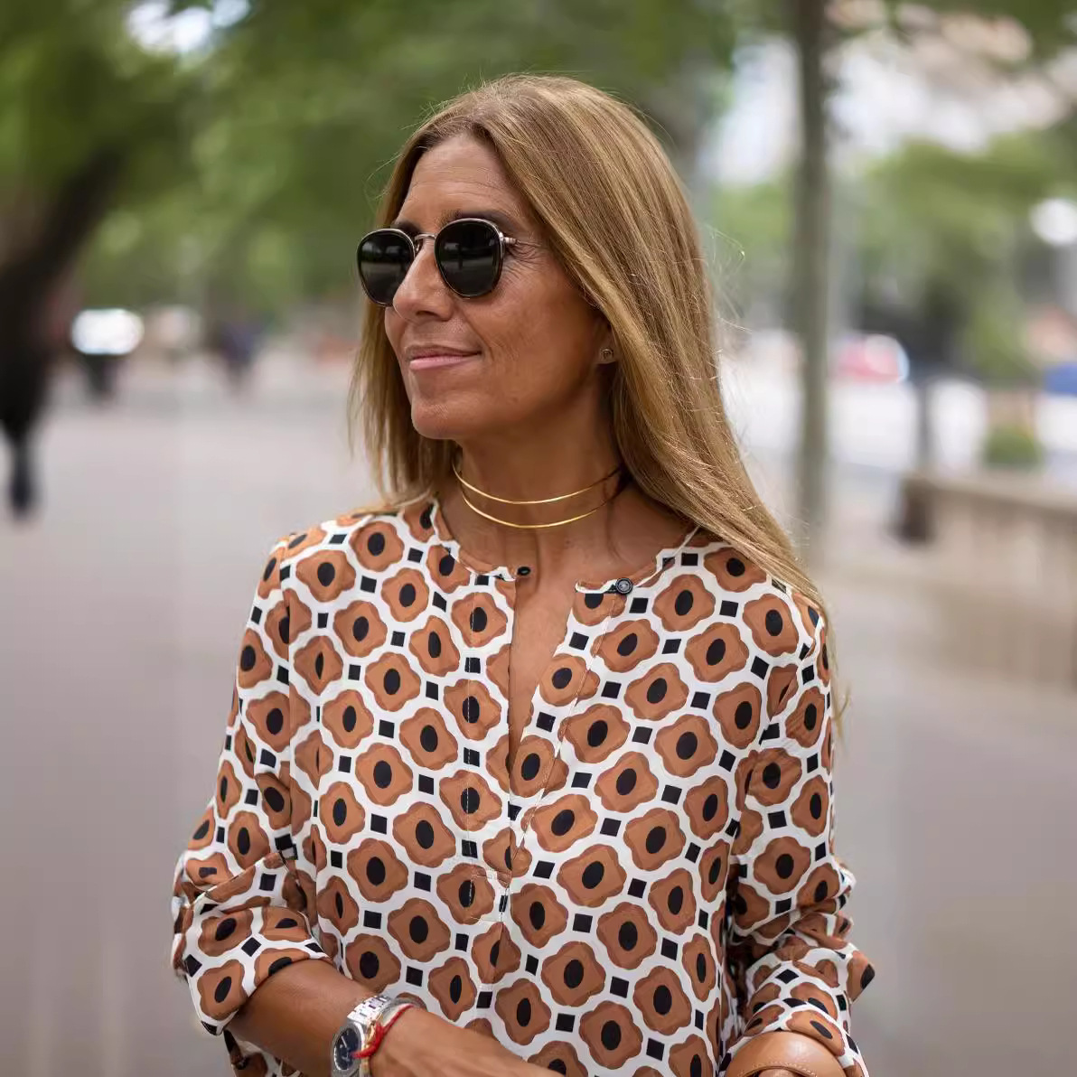 Slit Pullover Long Sleeve Slit V-neck Shirt Skirt Crinolines Long Dress