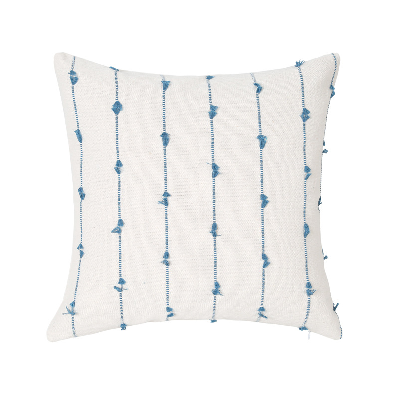 Blue Throw Pillow Cover