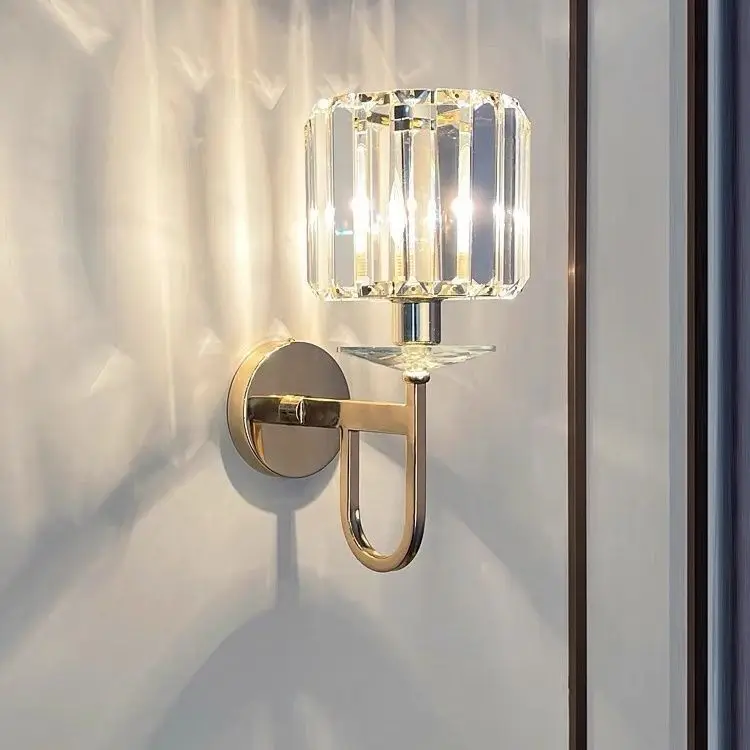 New Nordic-style Crystal Wall Lamp