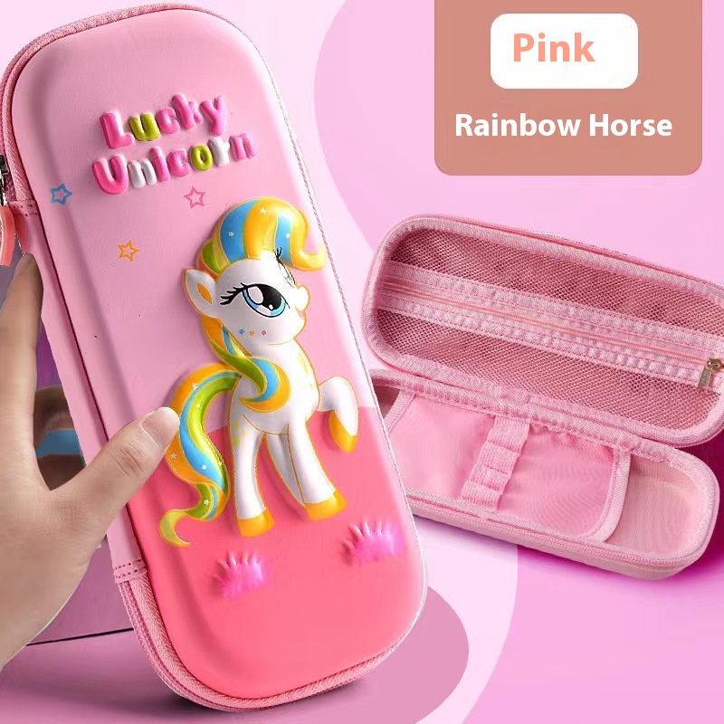 Pink Rainbow Horse