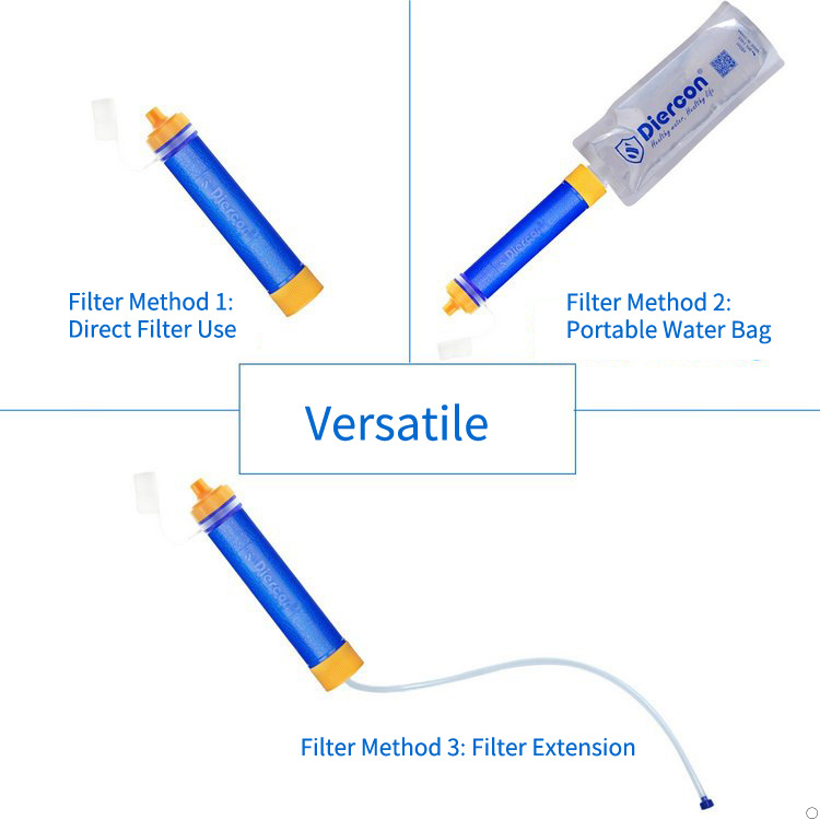 Miniature Water-purifying Straw Portable Water Purifier