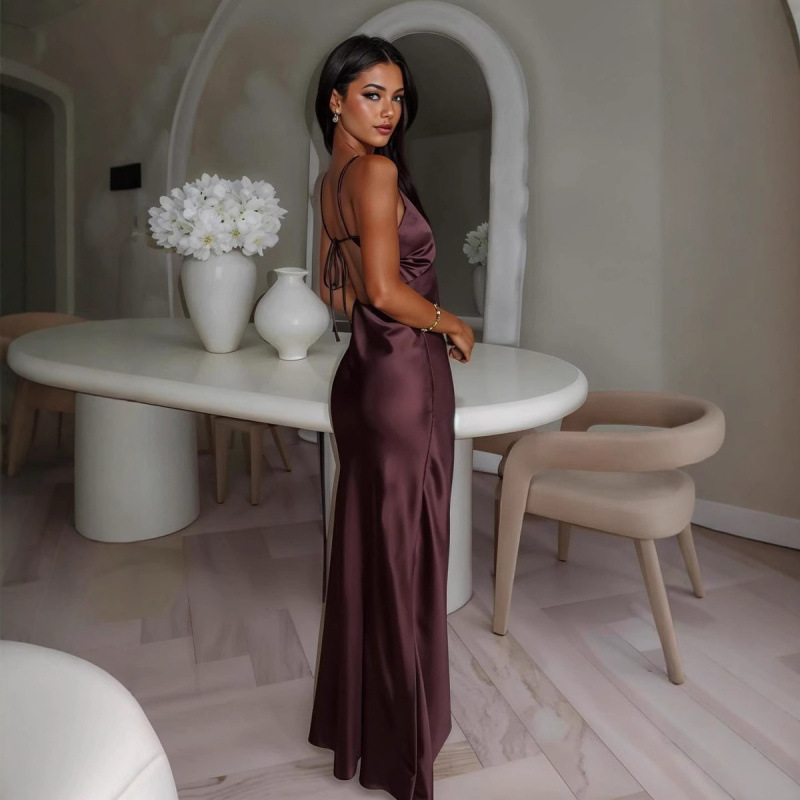 Elegant Waist-cinching Fashion Dress For Women