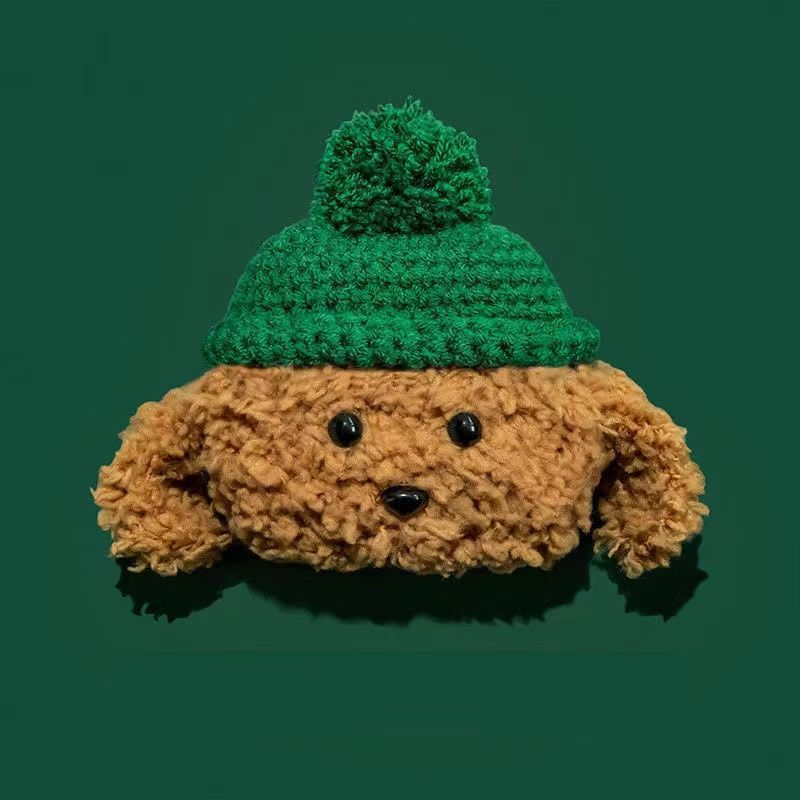 Plush Knitted Wireless Bluetooth Headset Protective Cover