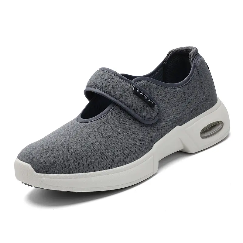 Walking Large-size Dad Widened Mom Mid- To Late-life Single-layer Shoes