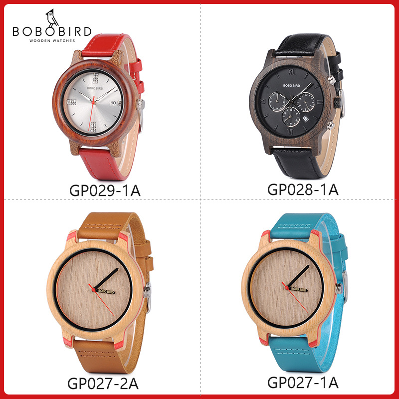 Wooden Watch Simple And Casual Quartz Movement 9