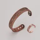 Energy Magnet Bracelet And Ring Set Retro Style Jewelry For Couples Men And Women view 17