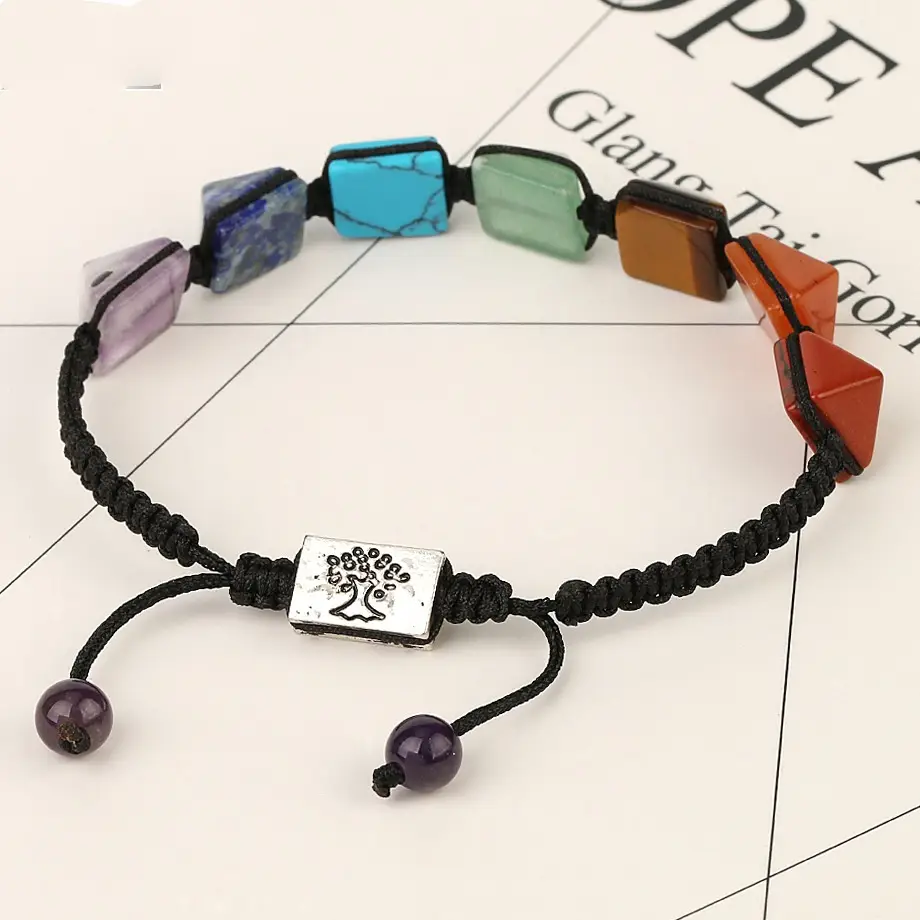 Natural Crystal Hand-woven Women's Bracelet