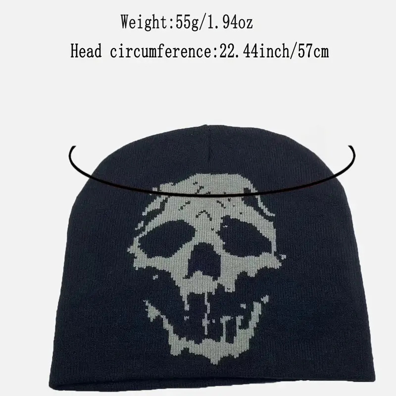 Title 1, Bonnet Beanie Jacquard Lettres Gothiques Chaud ...