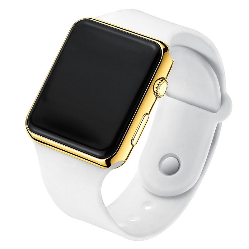 Gold Shell White Strap