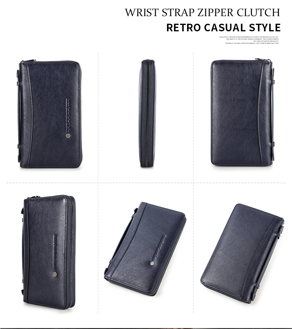 Men's Long Wallet