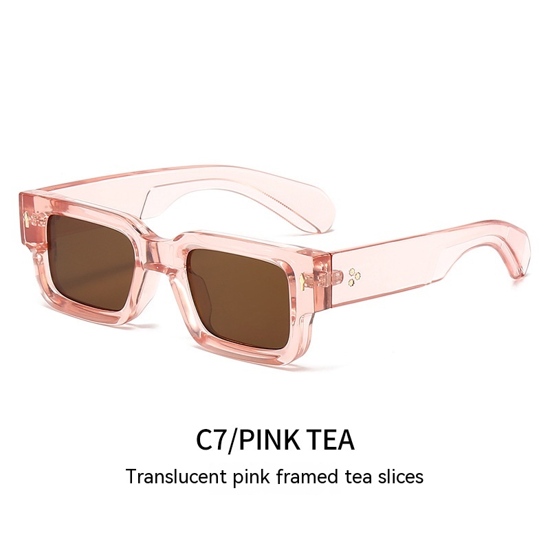 Transparent Pink Frame Dried