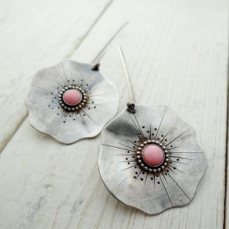Retro Flounce Personalized Earrings