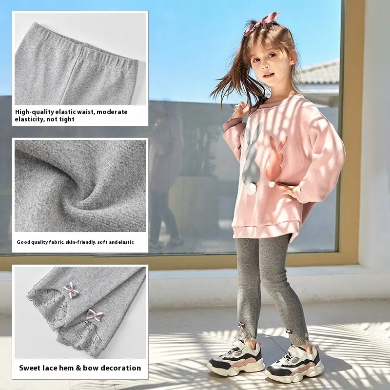 Cotton Leggings Wear Girl Trousers Pants