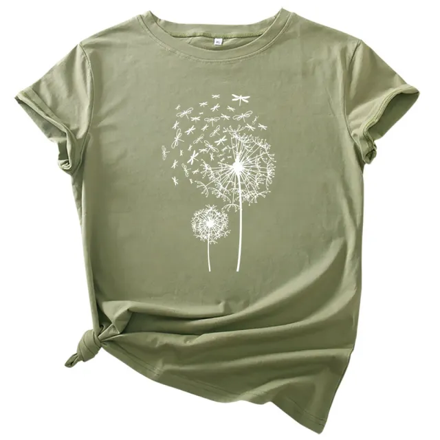 Fashion Cotton Short sleeved Women's T shirt White - Shop at LoveMi