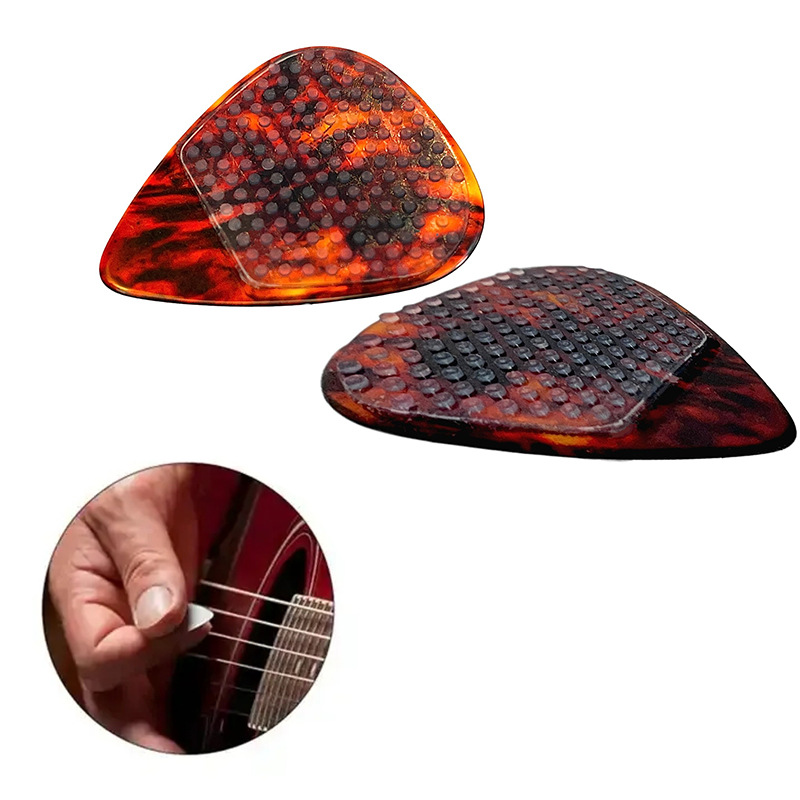 Title 5, Guitar Pick Silicone Bra Can Be Pasted Transpar...