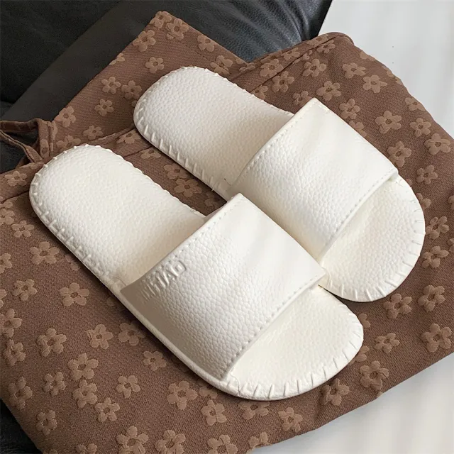 Fashion Slippers Women's Casual Home Indoor Soft Bottom EVA Slippers Cream - Shop at LoveMi