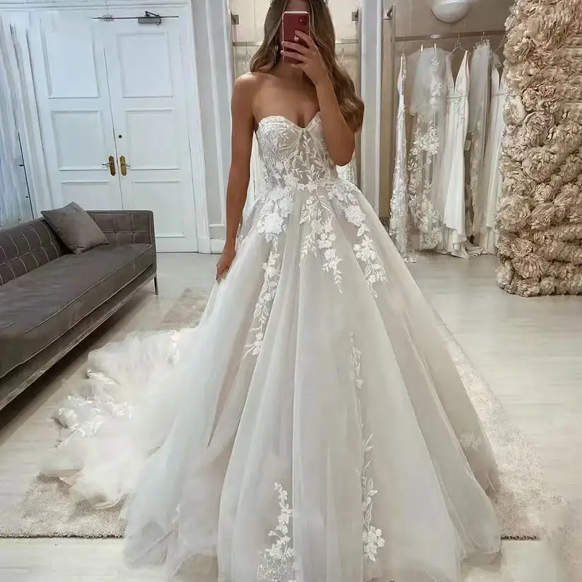 Bridal Lace Tube Top Main Yarn Heavy