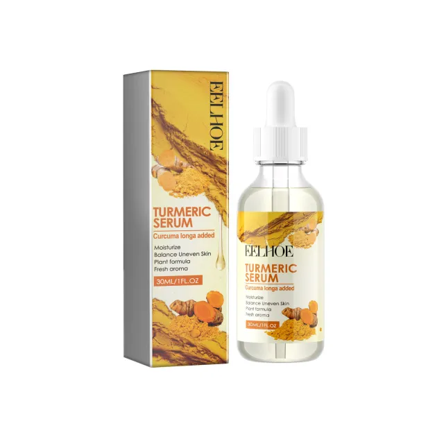 Turmeric Facial Skin Care Dark Spot Fade Anti wrinkle Fine Lines Moisturizing Improve Skin Color 30Ml - Shop at LoveMi