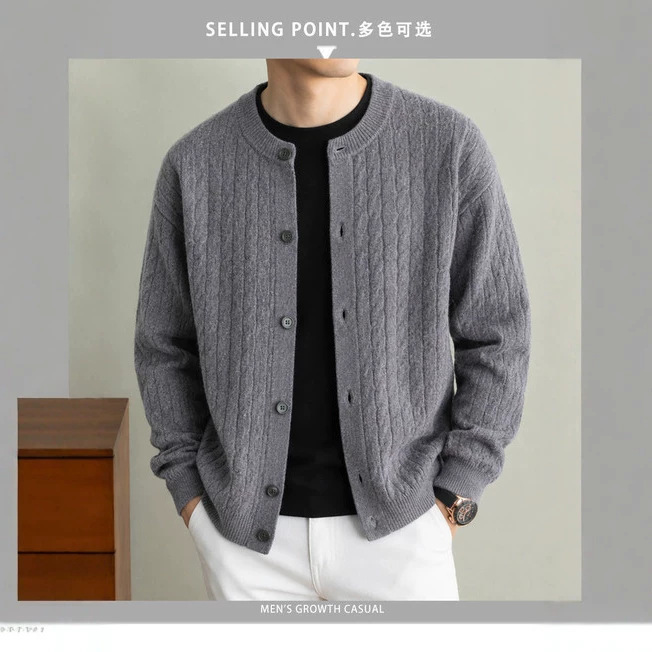 Cable-Knit Cardigan, picture 7 of 8