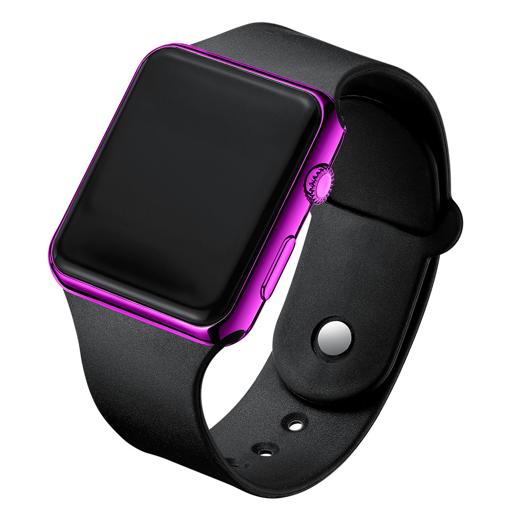 Purple Shell Black Strap