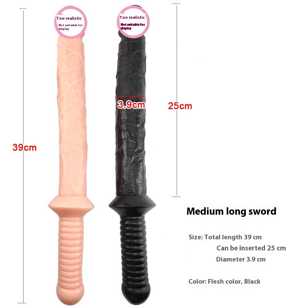 Big Sword Weapon Modeling Simulation Dildo Toy 14