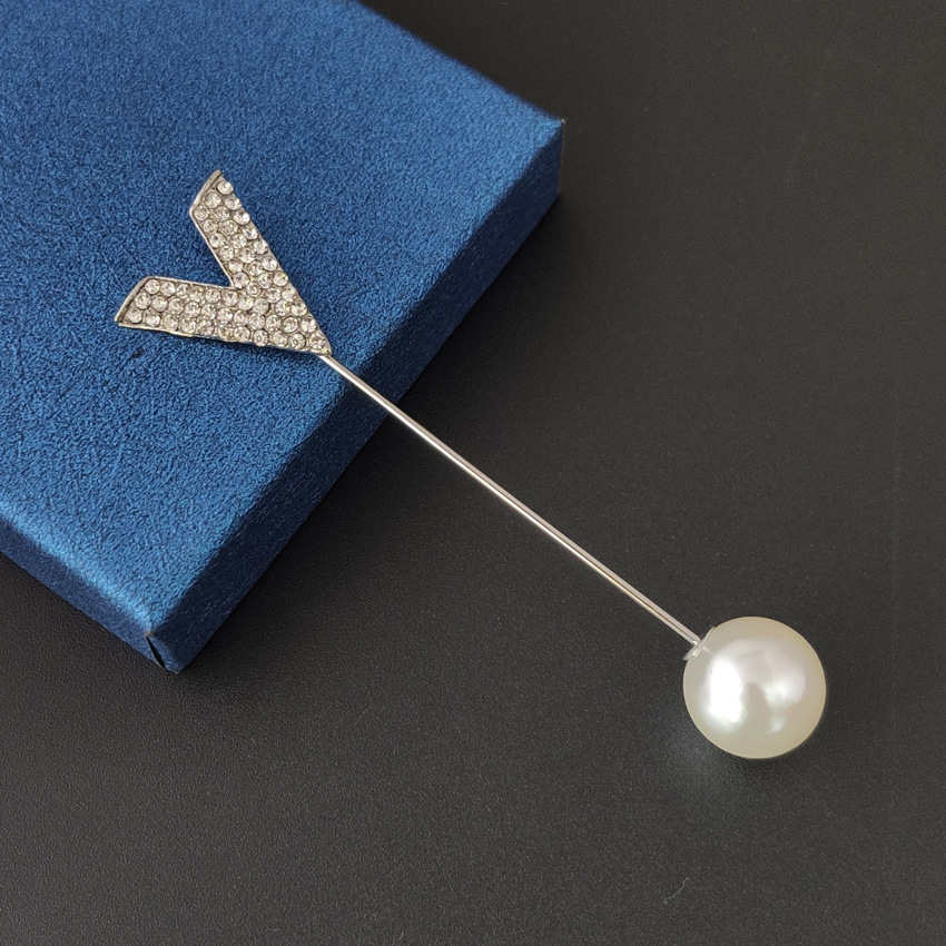 Long And Simple Anti-exposure Ornament Fixed Brooch