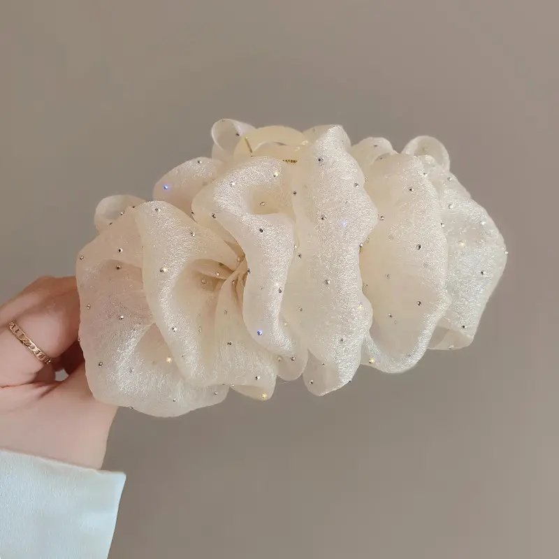 Super Fairy Cloud Polka Dot Grip Bow