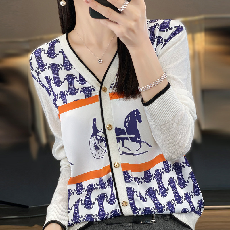 Women's Fashionable Stylish Casual Knitted Cardigan
