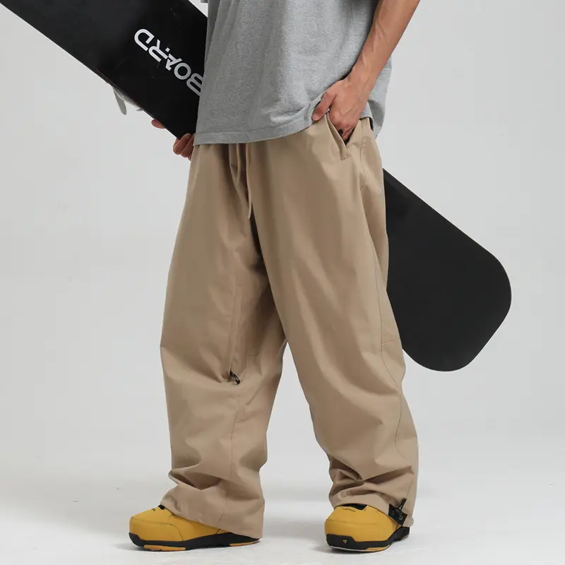 New Loose Single-board Windproof Waterproof Breathable Wide-leg