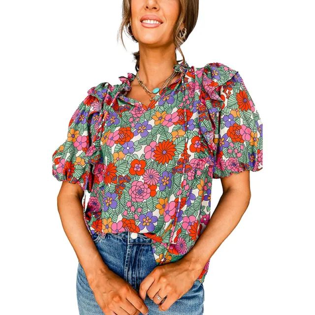 Women's Round Neck Pullover Leisure Lc25126733P322 M - Shop at LoveMi