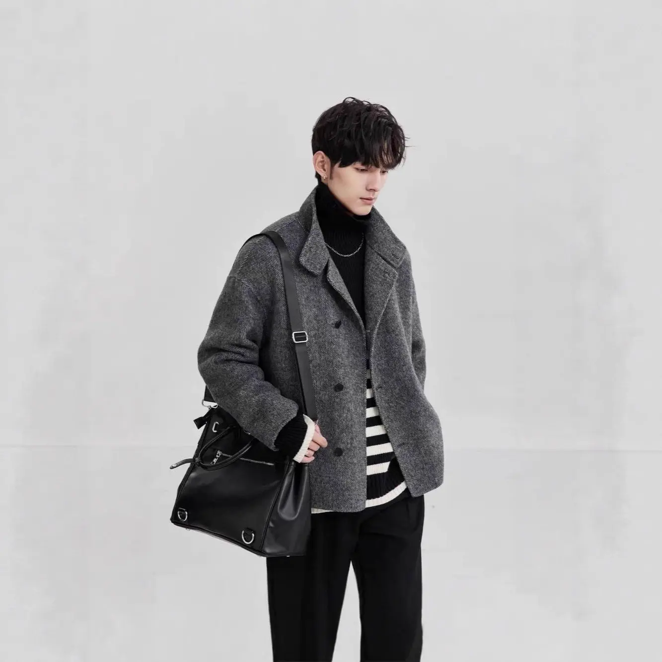 High-end Wool Coat For Men Autumn