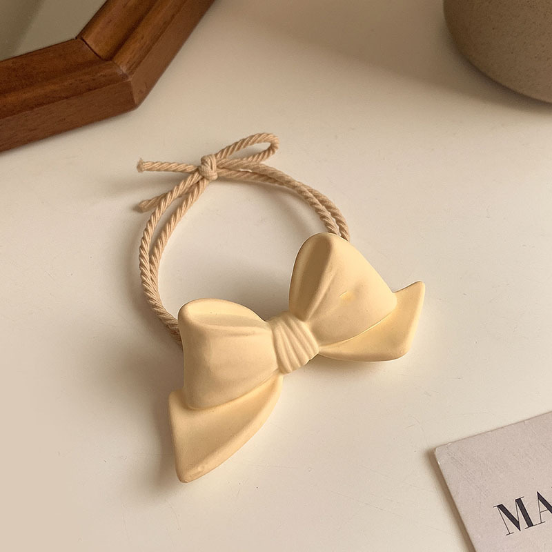 Beige Bow