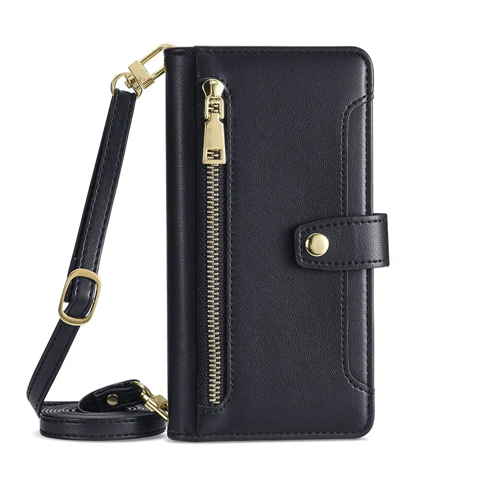 Flip Cross-body Lanyard Xr Multi-function Phone Leather Case