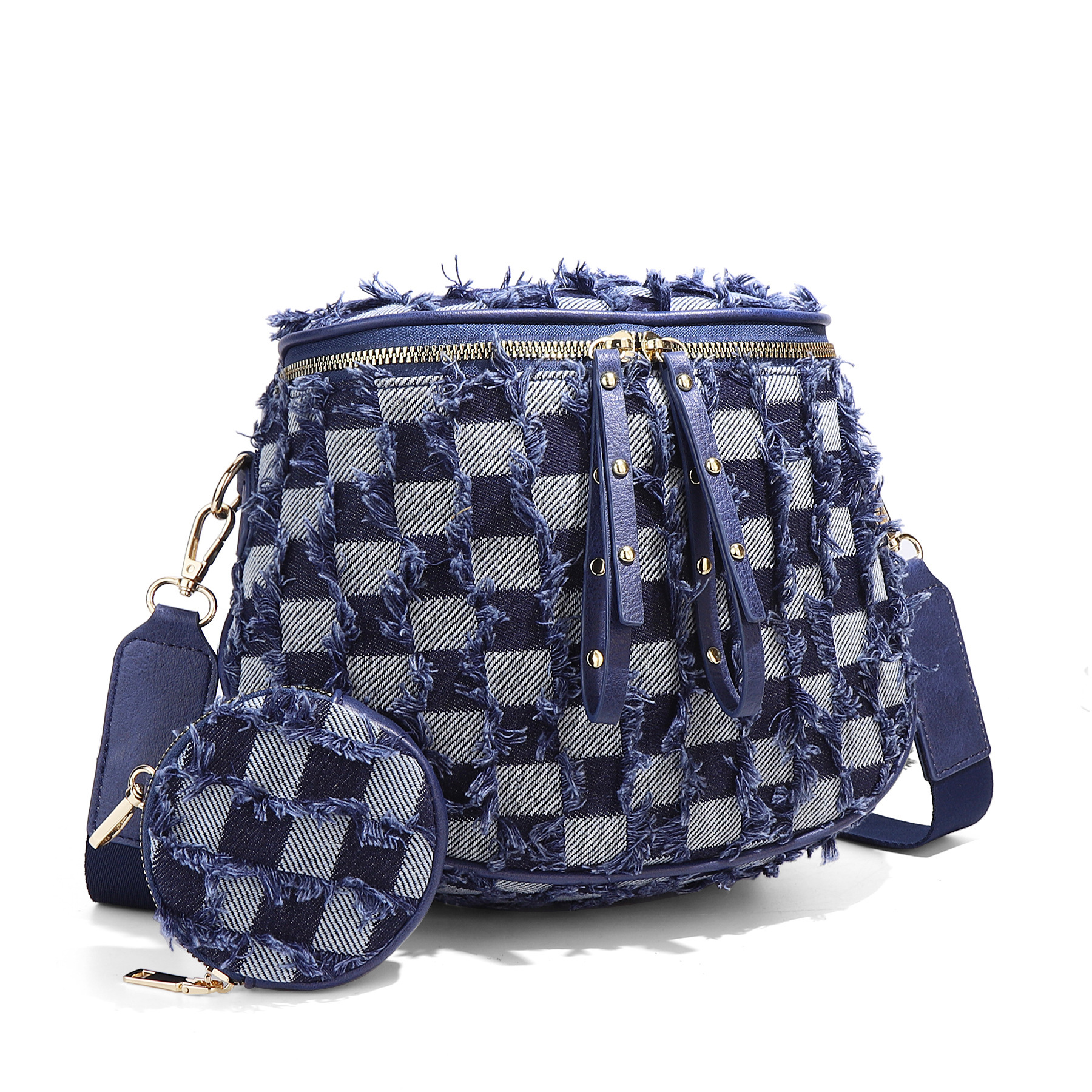Synthetic Leather Crossbody Bag, picture 3 of 12