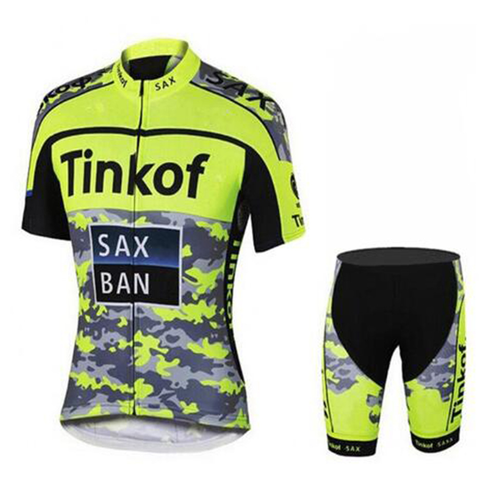 Summer Men's Breathable Short-sleeved Cycling Outfit Suit