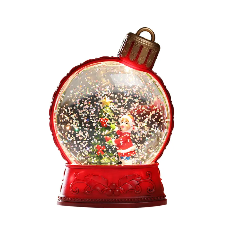 Christmas Holiday Decorations Luminous Simulation Flat Light LED Decoration Scene Layout Flame Light Home Decor – image 6