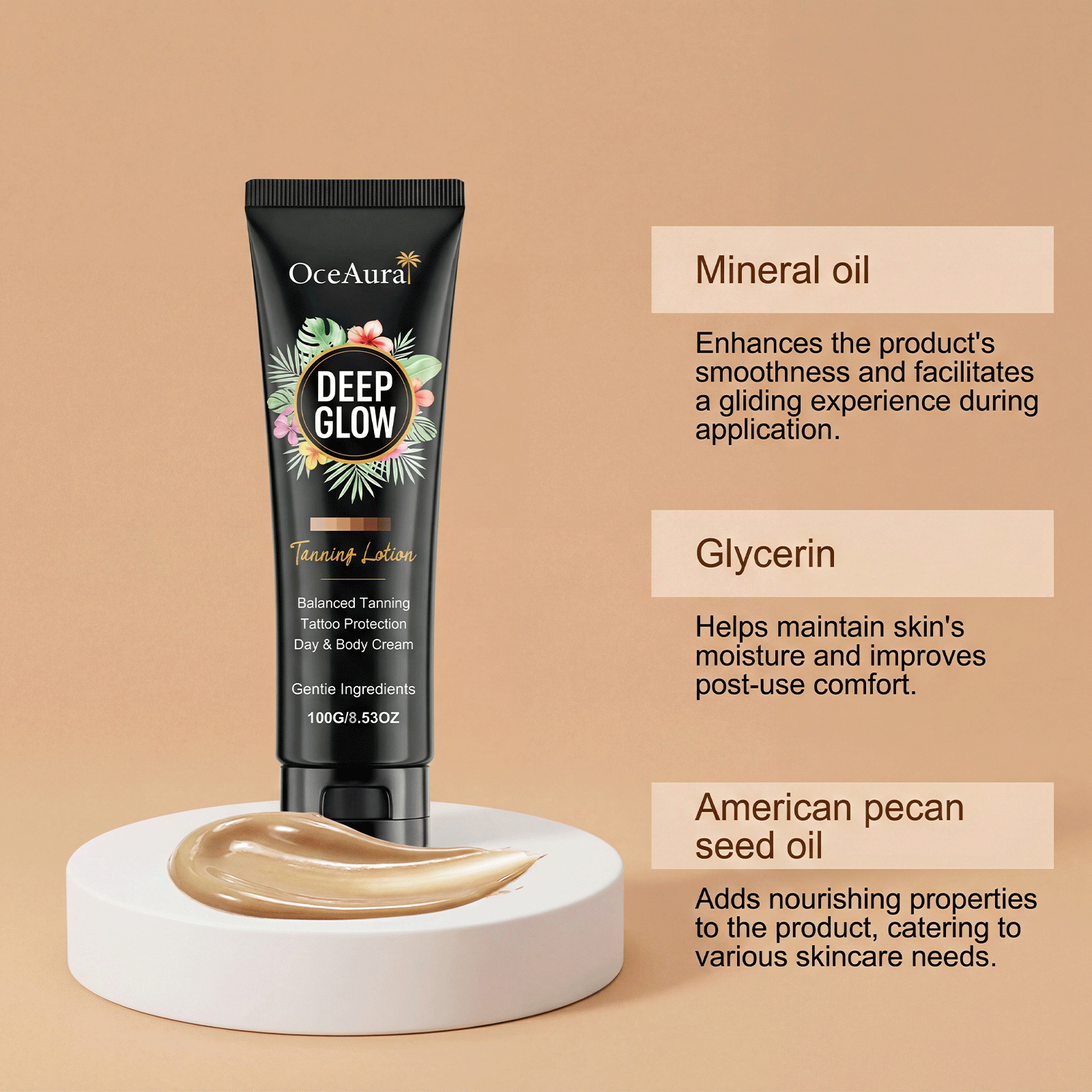 Brightening Tanning Cream