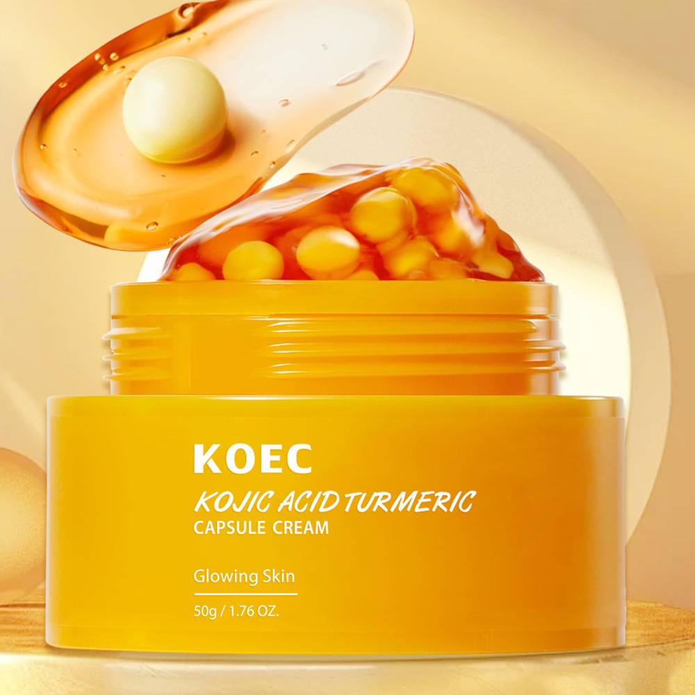 Kojic Acid Turmeric Capsule Face Cream