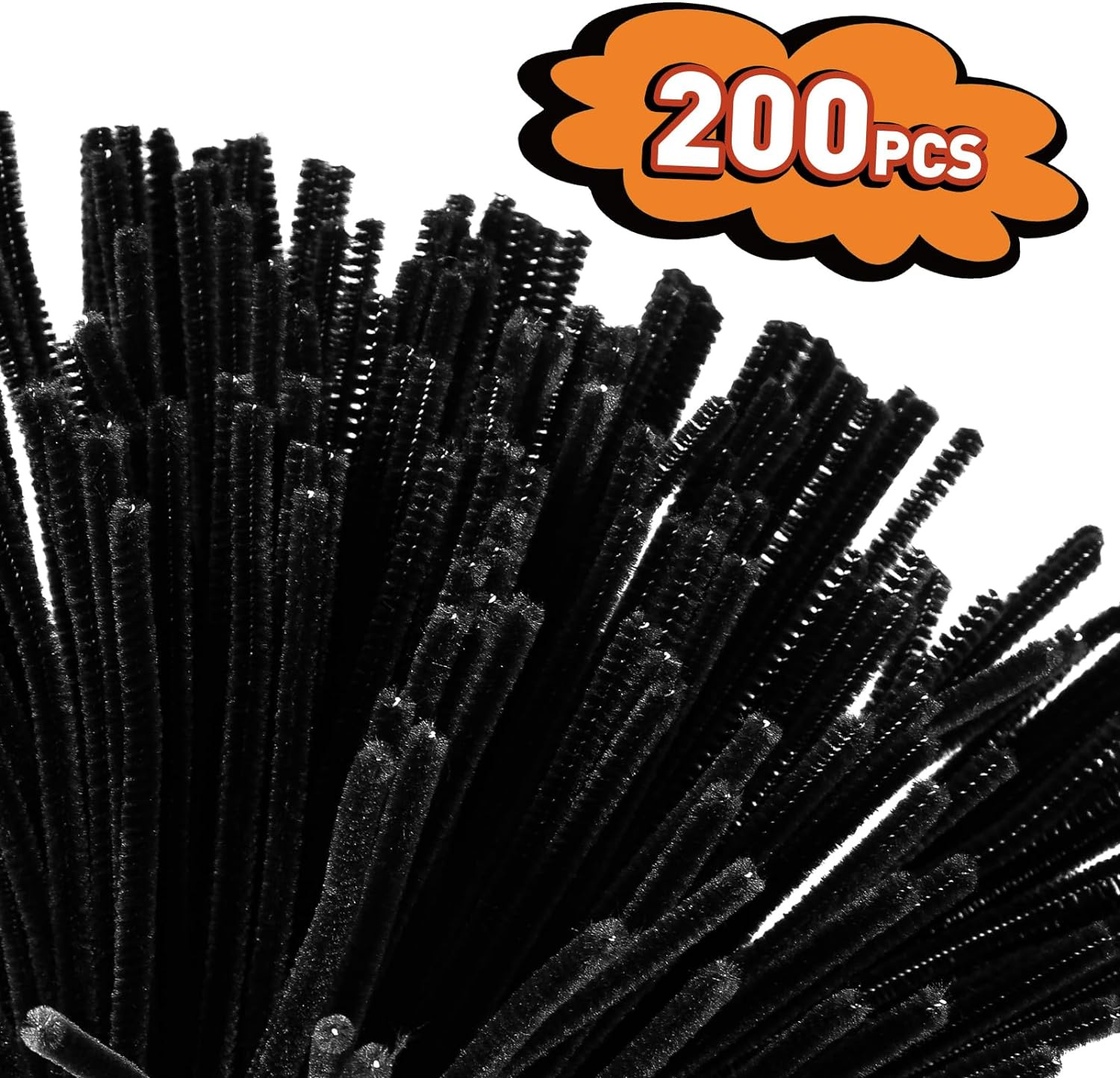 Black 200PCS