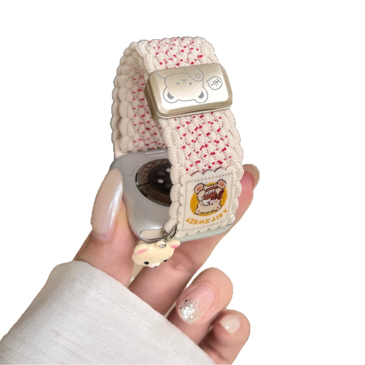 Fashionable Little Bear Charm Magnetic Watch Strap 5