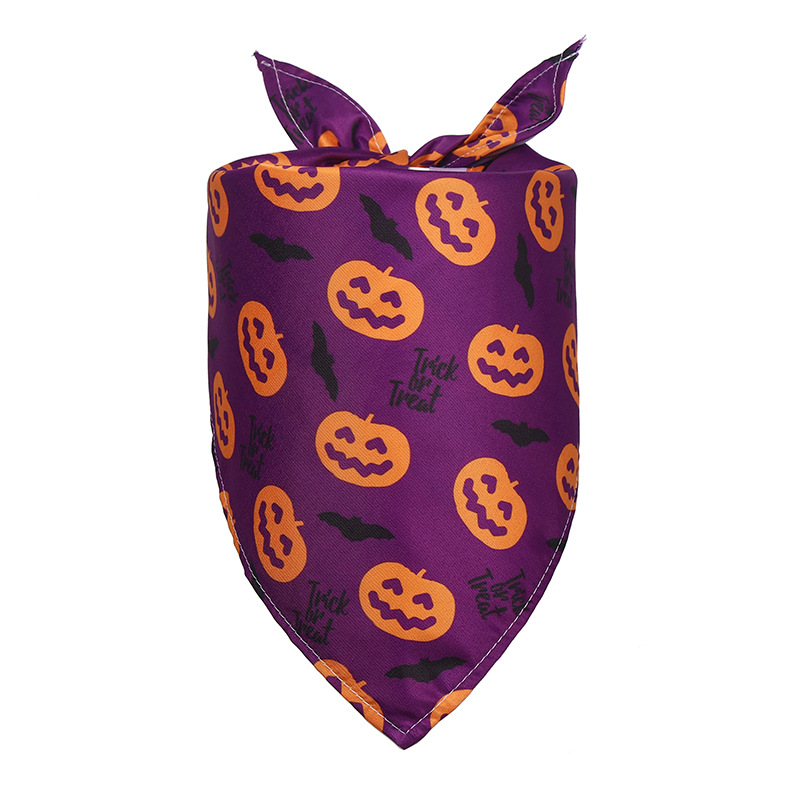 Title 1, Halloween Dog Saliva Towel Triangular Binder Pe...