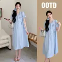 Loose Summer Wind New Pregnant Women Dress view 6