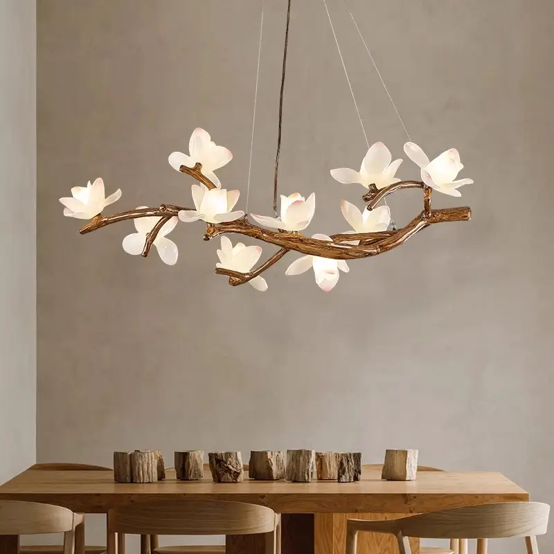 Nordic Restaurant Chandelier Villa Living Room Atmosphere