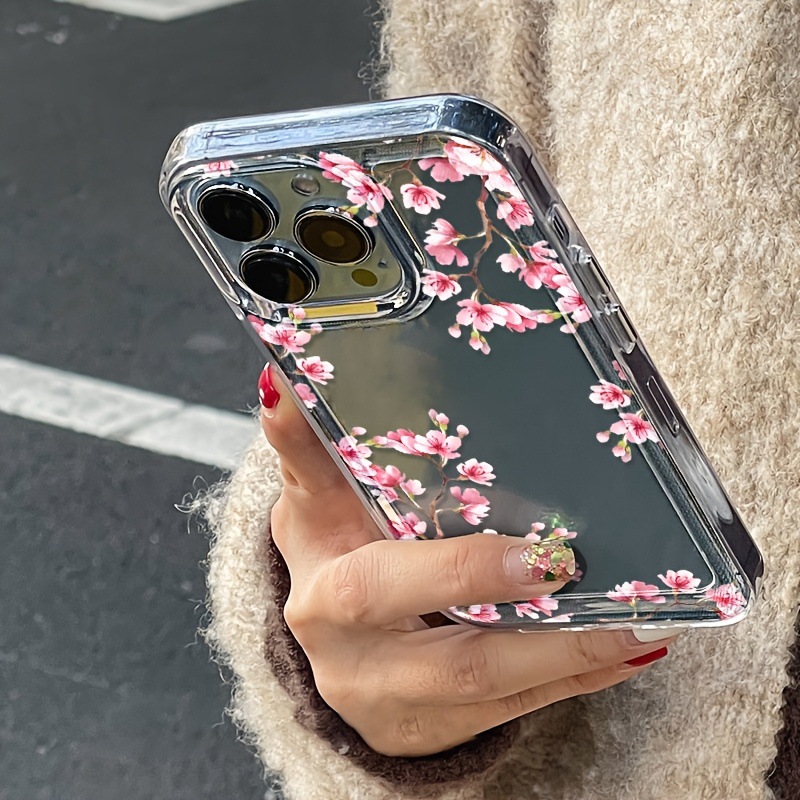 Peach Blossom Space Phone Case Full-Body Cover 5